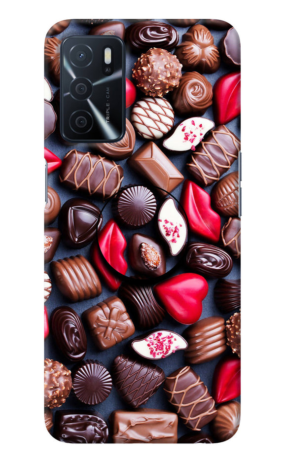 Chocolates Oppo A16 Pop Case