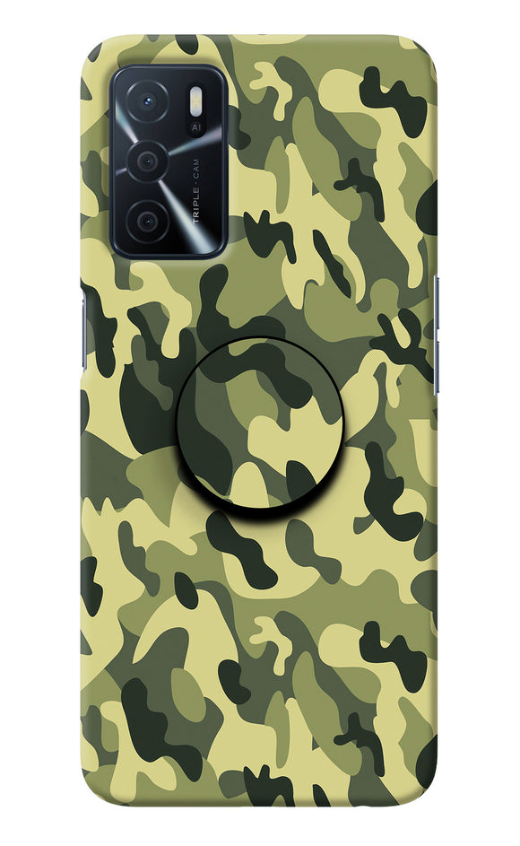 Camouflage Oppo A16 Pop Case
