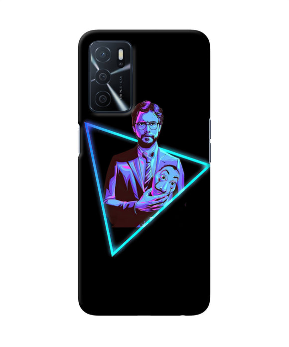 Money Heist Professor In Pub Oppo A16 Back Cover