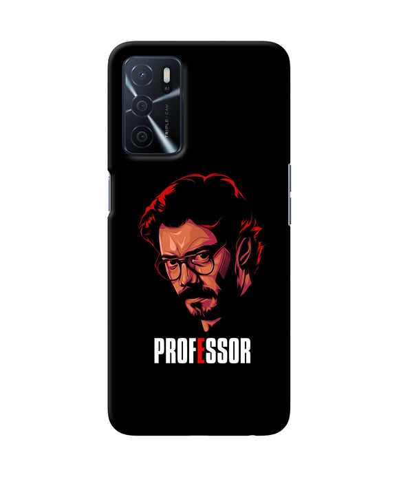 Money Heist Professor Sketch Oppo A16 Back Cover