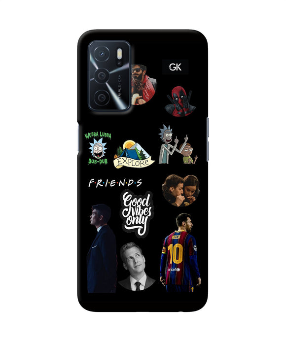 Positive Characters Oppo A16 Back Cover