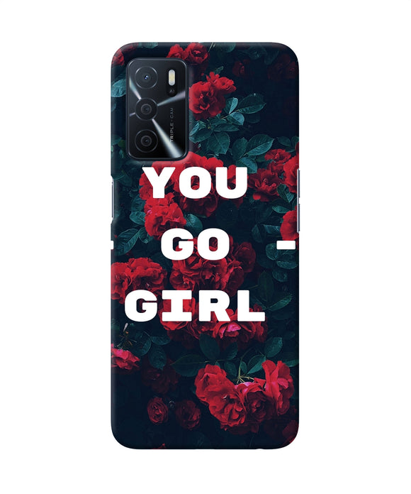 You go girl Oppo A16 Back Cover