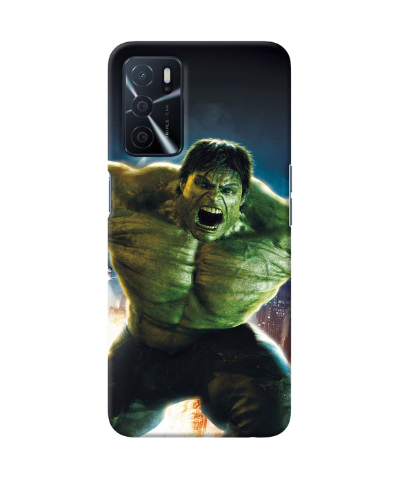 Hulk super hero Oppo A16 Back Cover