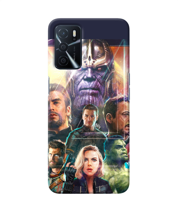 Avengers poster Oppo A16 Back Cover