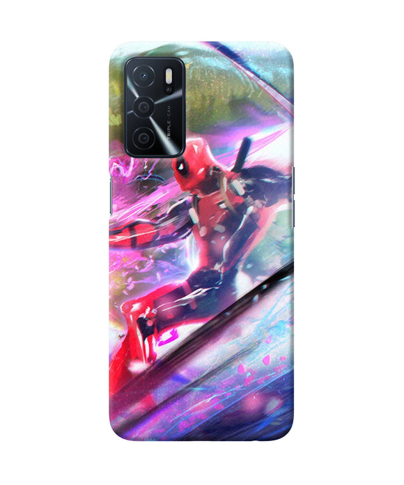 Deadpool super hero Oppo A16 Back Cover