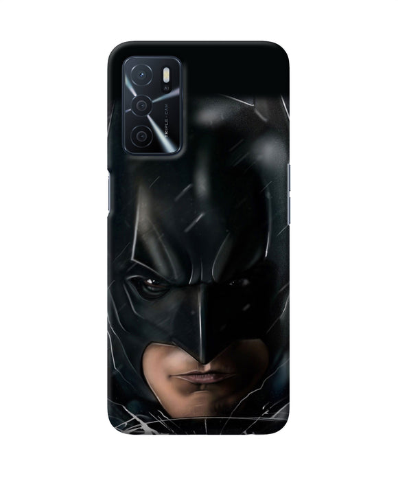 Batman black mask Oppo A16 Back Cover