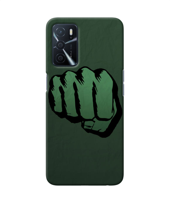 Hulk smash logo Oppo A16 Back Cover