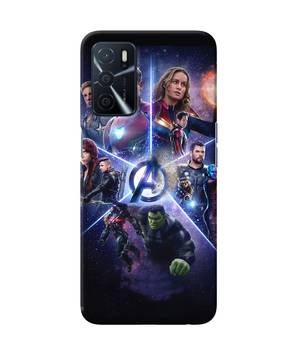 Avengers super hero poster Oppo A16 Back Cover