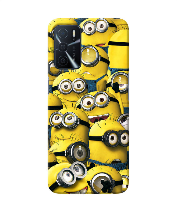 Minions crowd Oppo A16 Back Cover