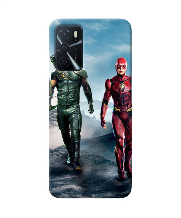 Flash running Oppo A16 Back Cover