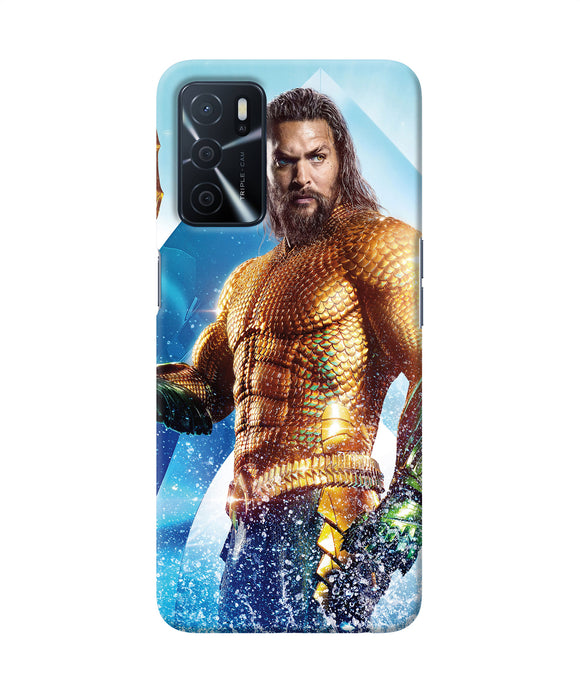 Aquaman water poster Oppo A16 Back Cover