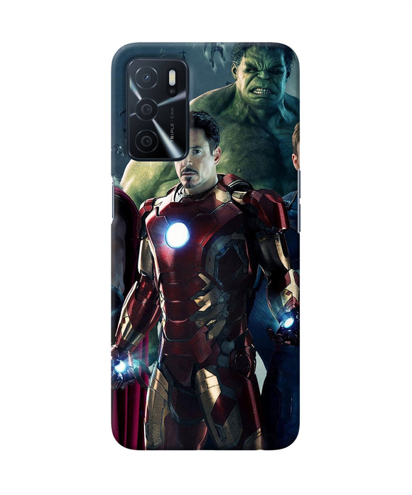 Ironman hulk space Oppo A16 Back Cover