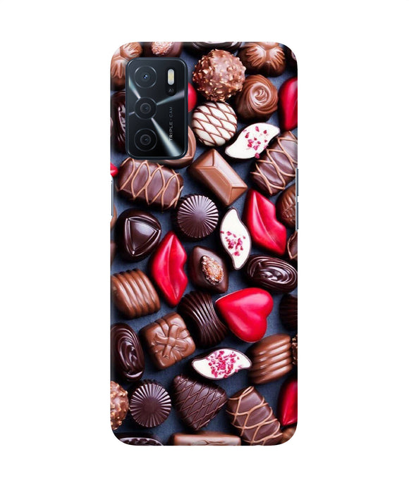 Valentine special chocolates Oppo A16 Back Cover