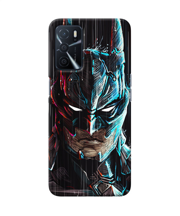 Batman face Oppo A16 Back Cover