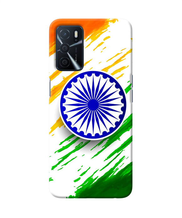 Indian flag colors Oppo A16 Back Cover