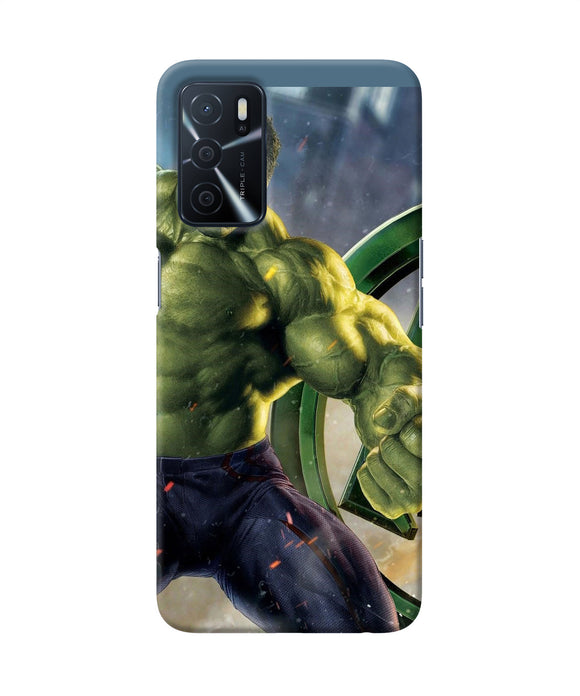 Angry hulk Oppo A16 Back Cover