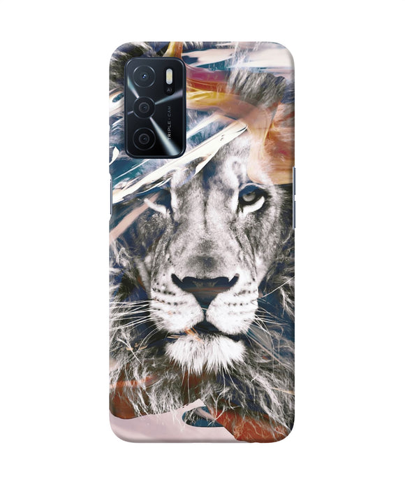 Lion poster Oppo A16 Back Cover