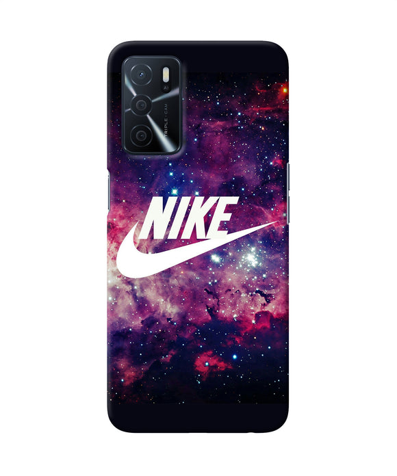 NIke galaxy logo Oppo A16 Back Cover