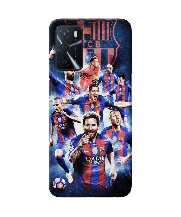 Messi FCB team Oppo A16 Back Cover