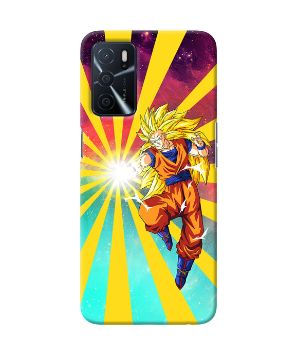 Goku super saiyan Oppo A16 Back Cover