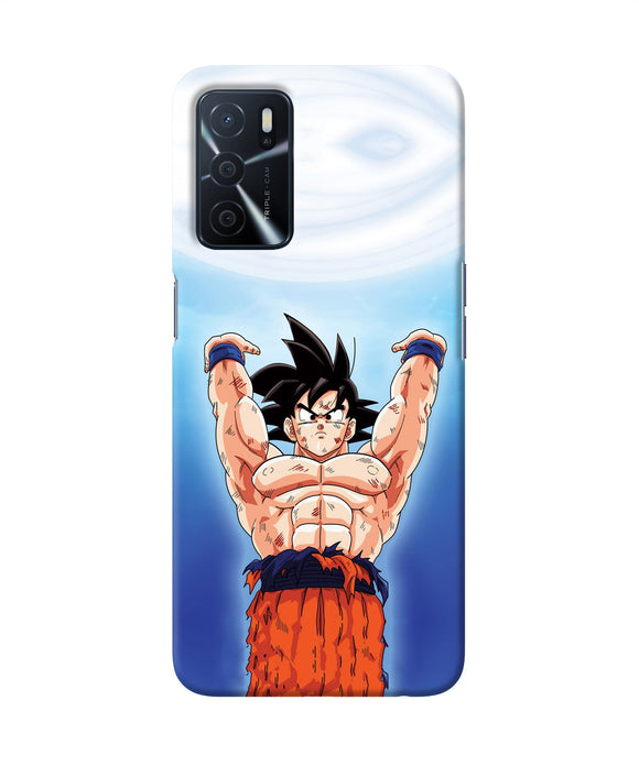 Goku super saiyan power Oppo A16 Back Cover