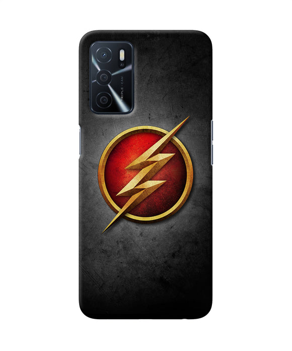 Flash logo Oppo A16 Back Cover