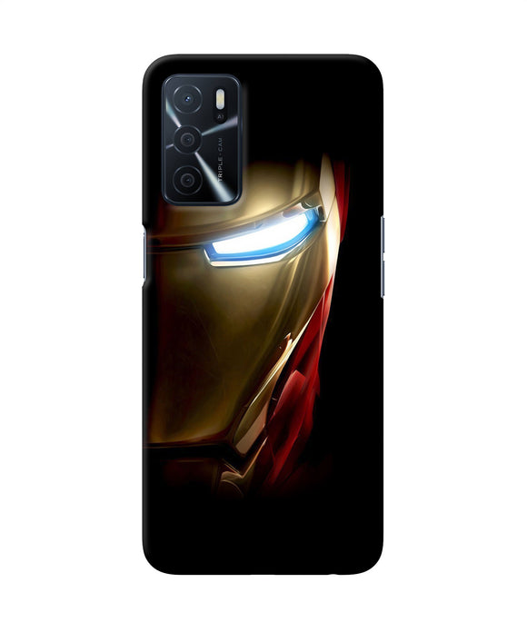 Ironman half face Oppo A16 Back Cover