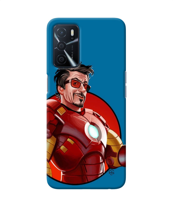 Ironman animate Oppo A16 Back Cover