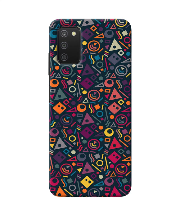 Geometric Abstract Samsung A03s Back Cover