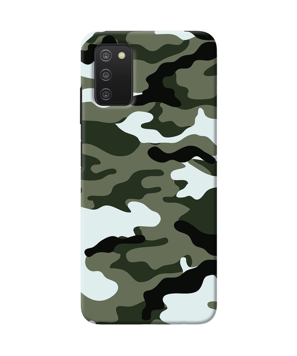 Camouflage Samsung A03s Back Cover
