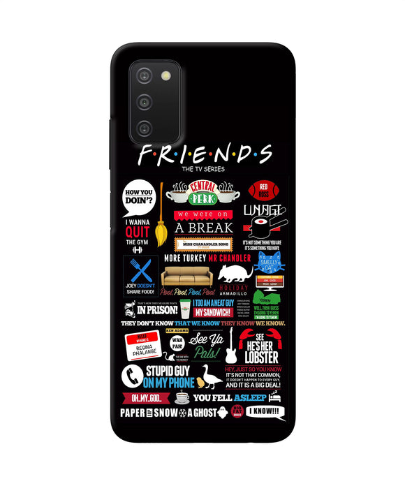 FRIENDS Samsung A03s Back Cover