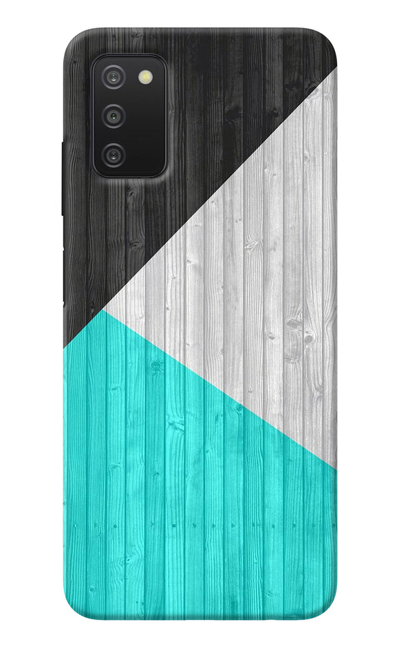 Wooden Abstract Samsung A03s Back Cover
