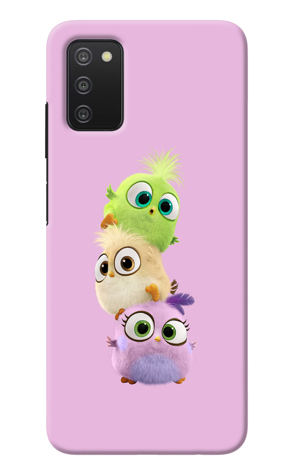 Cute Little Birds Samsung A03s Back Cover