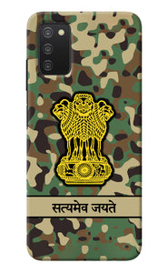 Satyamev Jayate Army Samsung A03s Back Cover