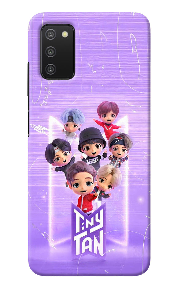 BTS Tiny Tan Samsung A03s Back Cover