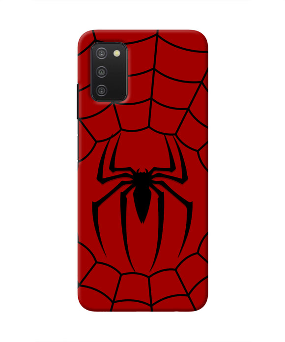 Spiderman Web Samsung A03s Real 4D Back Cover