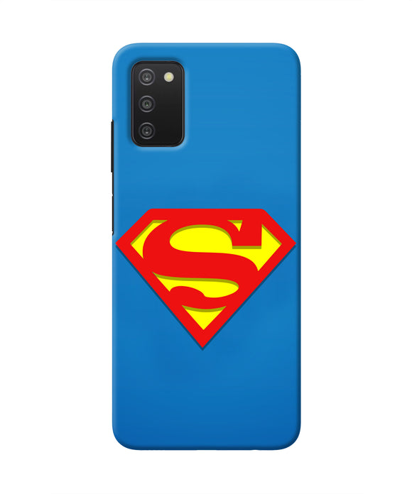 Superman Blue Samsung A03s Real 4D Back Cover