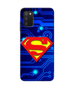 Superman Abstract Samsung A03s Real 4D Back Cover