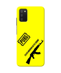 PUBG AKM Gun Samsung A03s Real 4D Back Cover