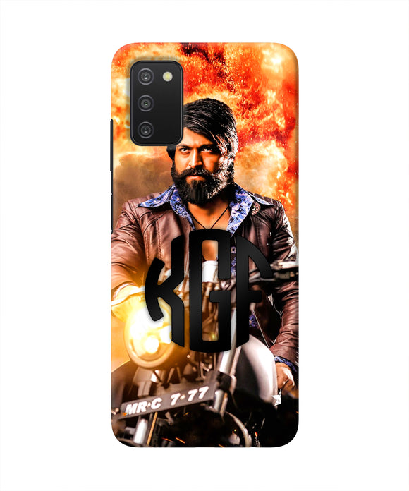 Rocky Bhai on Bike Samsung A03s Real 4D Back Cover