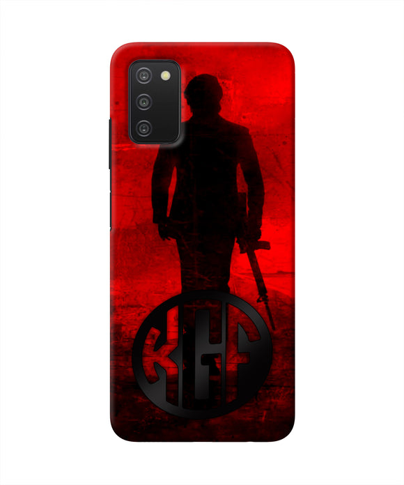 Rocky Bhai K G F Chapter 2 Logo Samsung A03s Real 4D Back Cover