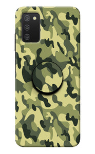 Camouflage Samsung A03s Pop Case