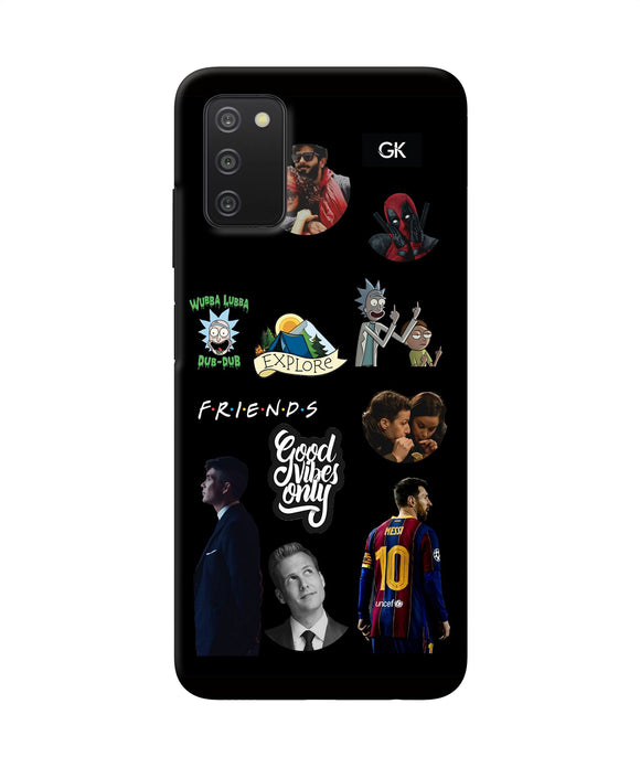 Positive Characters Samsung A03s Back Cover