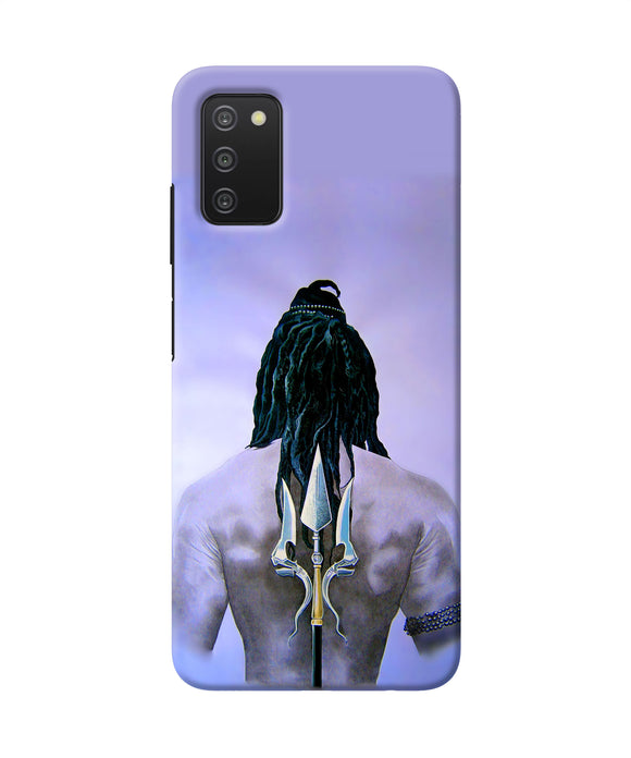 Lord shiva back Samsung A03s Back Cover