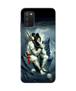 Lord shiva chillum Samsung A03s Back Cover