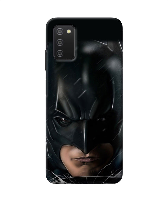 Batman black mask Samsung A03s Back Cover