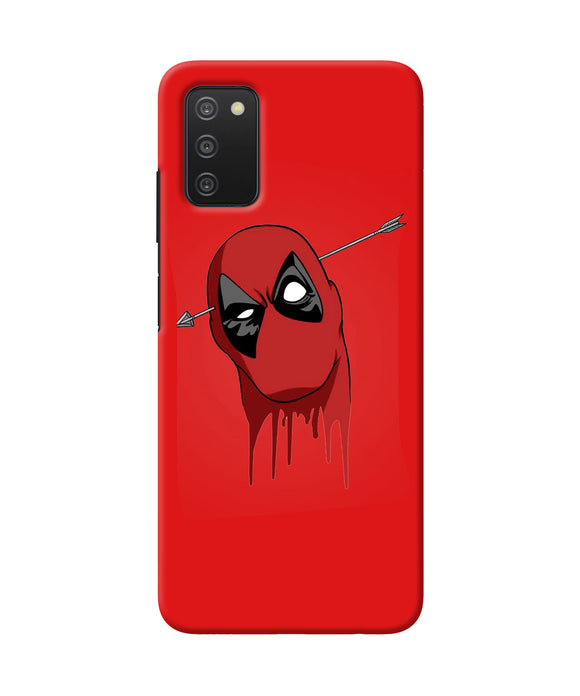 Funny deadpool Samsung A03s Back Cover