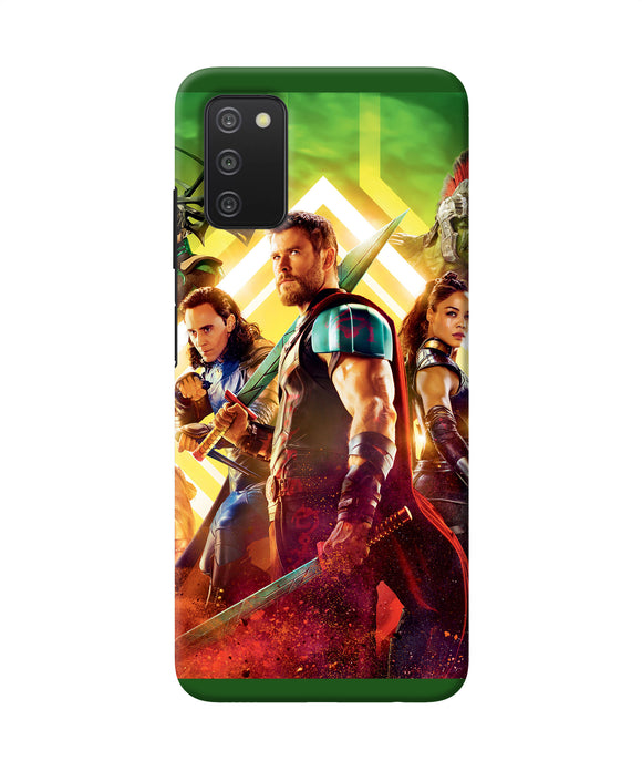 Avengers thor poster Samsung A03s Back Cover