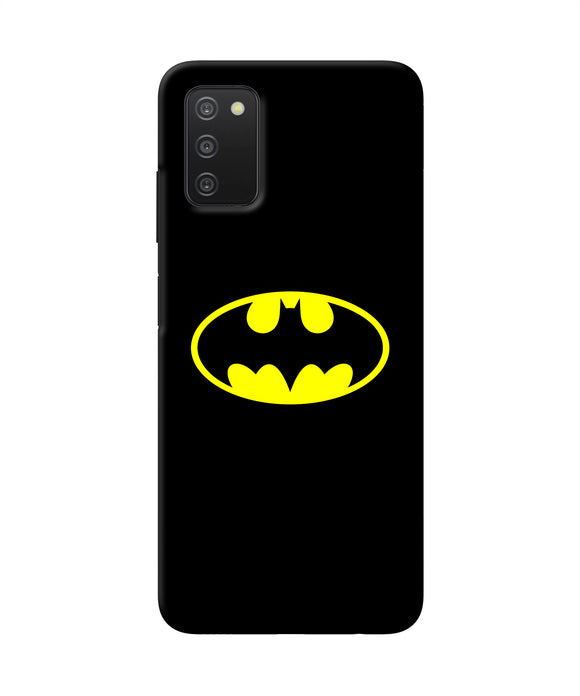 Batman logo Samsung A03s Back Cover