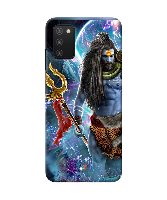 Lord shiva universe Samsung A03s Back Cover